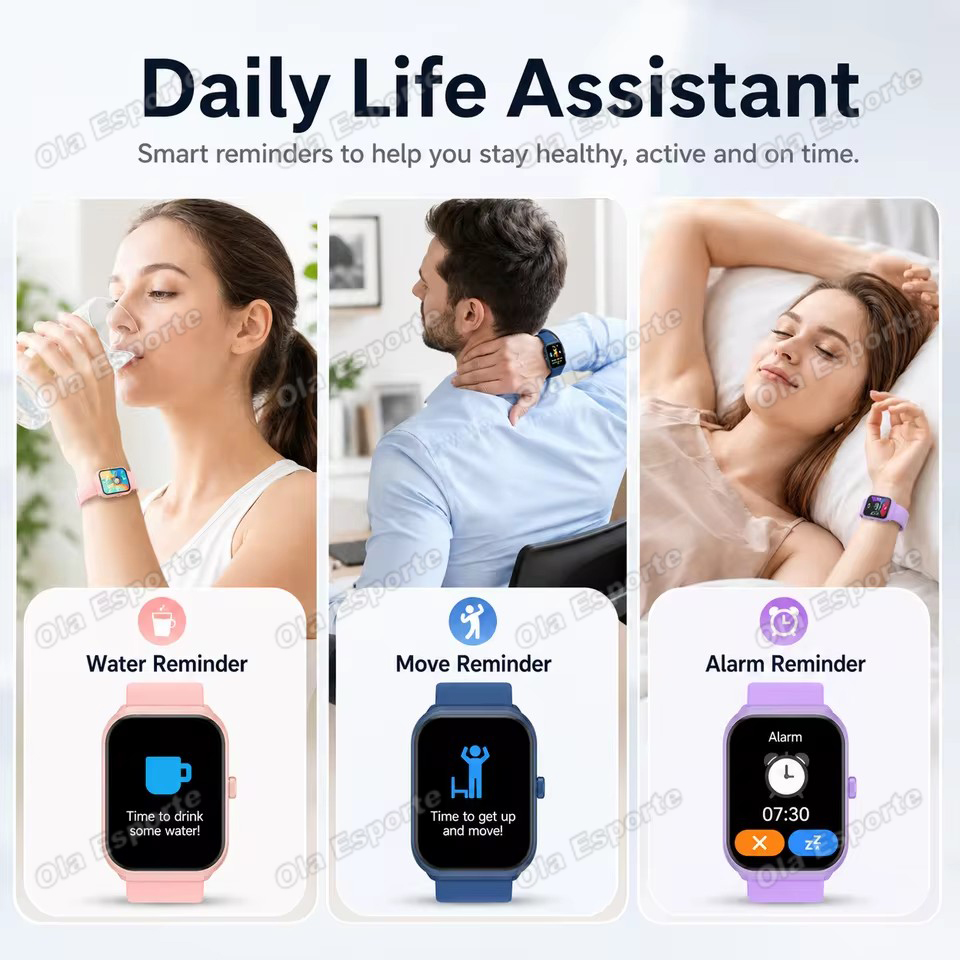 Jam Tangan Pintar Plus Pria Wa - Smartwatch Digital Watches For Men ulasan dan harga