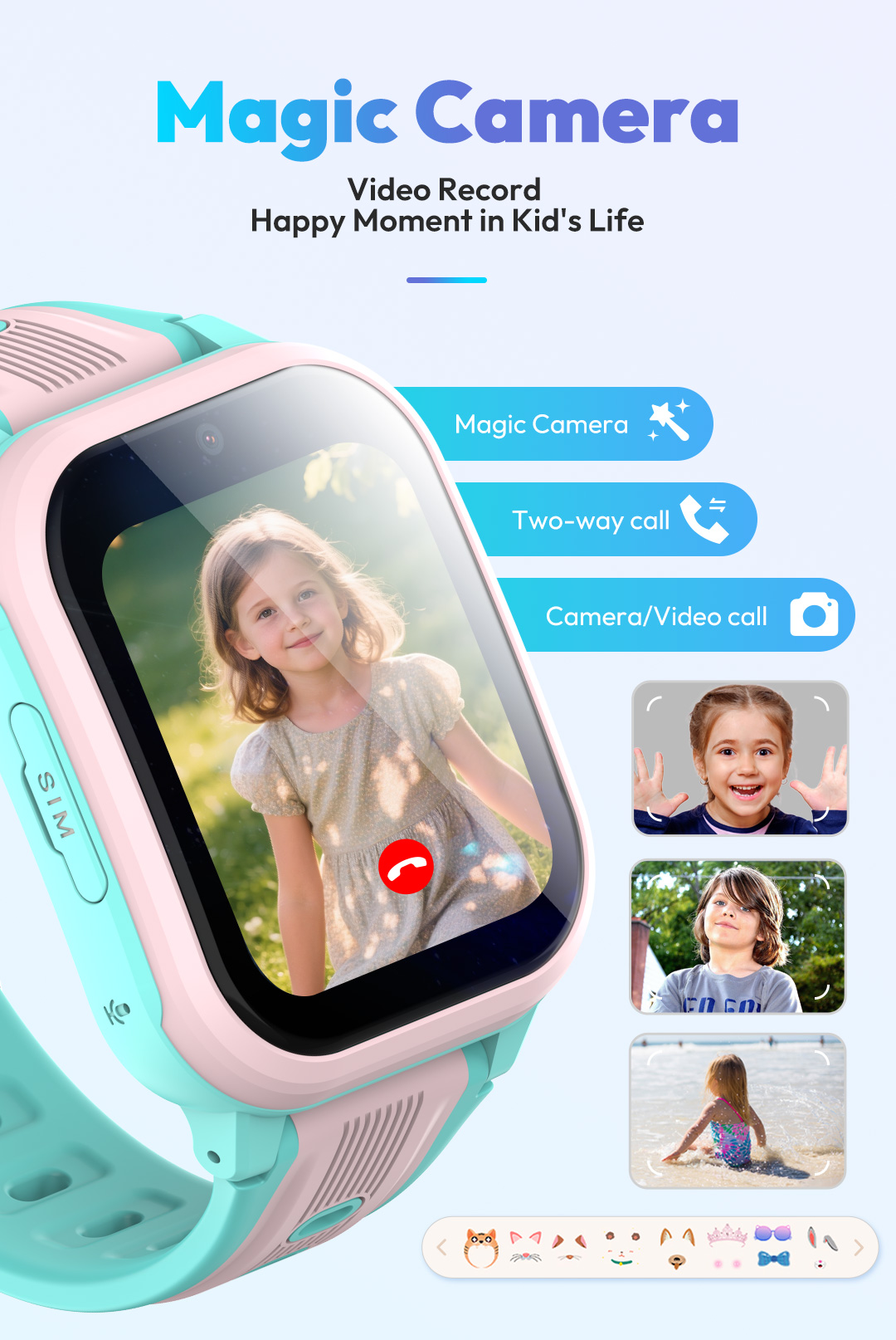 Jam Tangan Pintar KT41 - Jam T - Smartwatch Watches Boys ulasan dan harga
