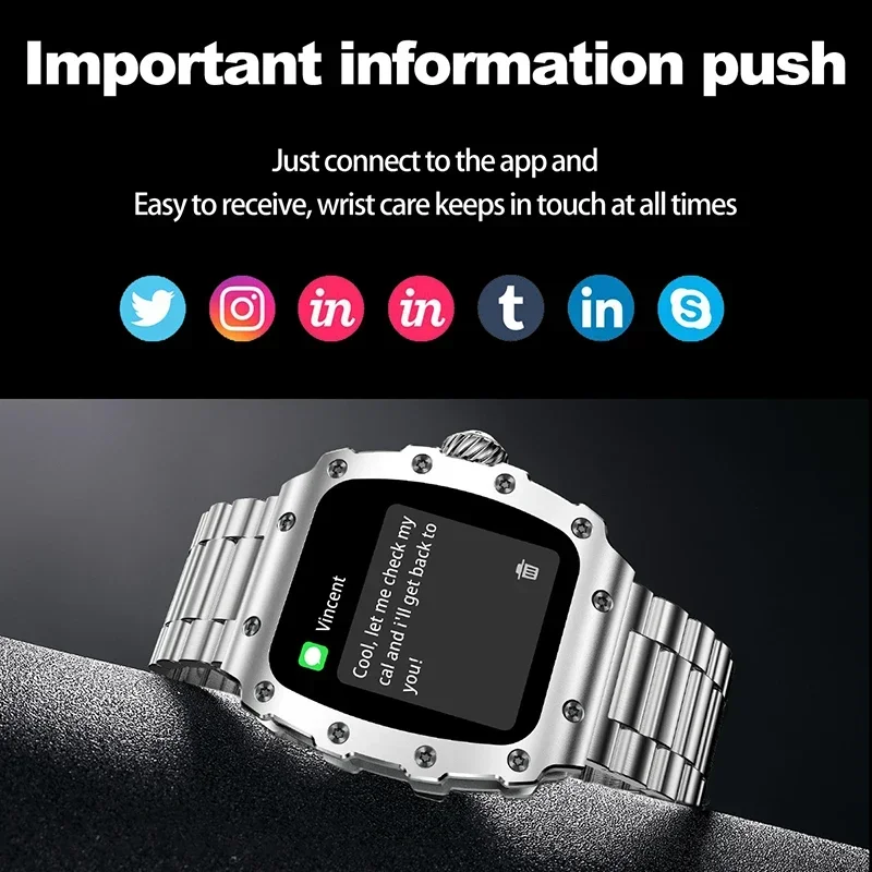Jam Tangan Pintar Tren Baru 1. - Smartwatch Trending Watches For Men ulasan dan harga