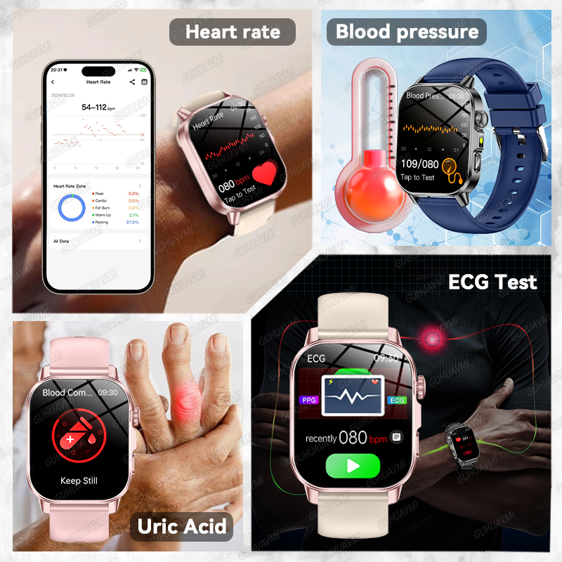 Jam Tangan Pintar Kesehatan Ba - Smartwatch Watches Gift For Men ulasan dan harga