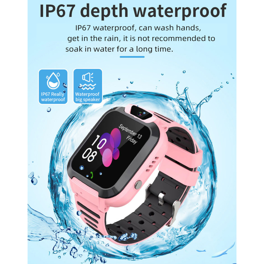 Jam tangan pintar anak jam tan - Smartwatch Watches For Girls Kids ulasan dan harga