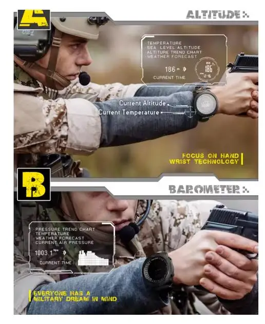 Jam Tangan Digital Olahraga Pr - Altimeter Compass Watch ulasan dan harga