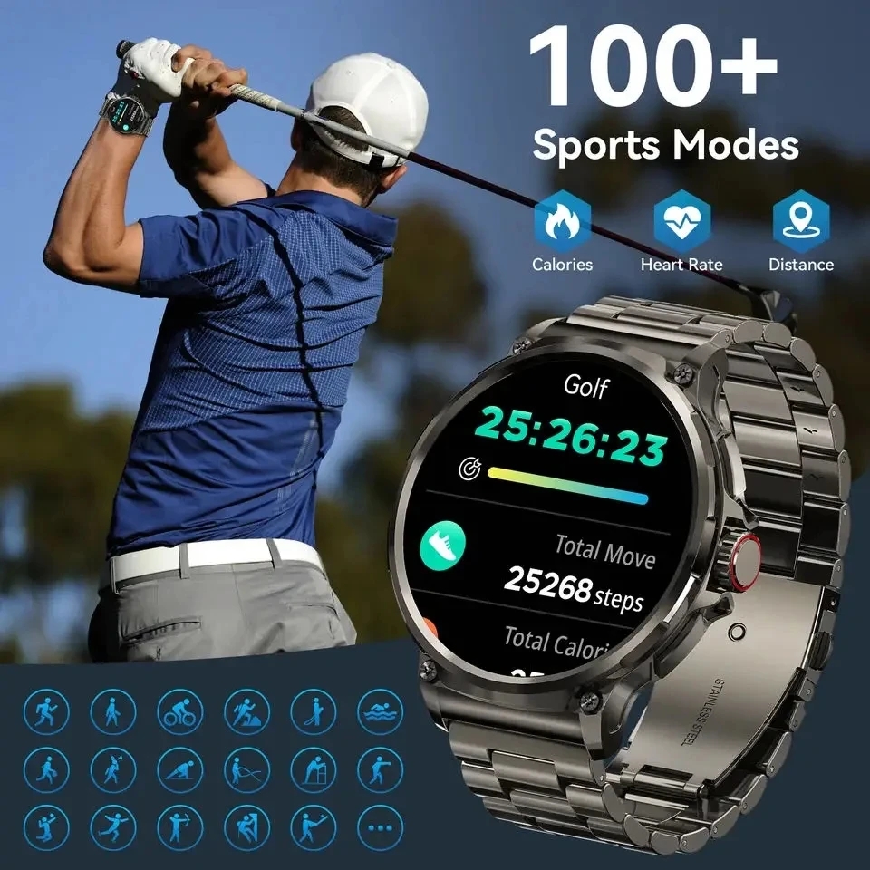 Jam Tangan Pintar GPS Baru 202 - Smartwatch Watches For Men With Gps ulasan dan harga
